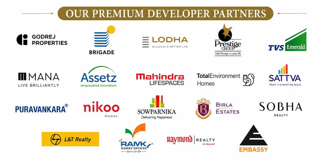 Our premium developer partners